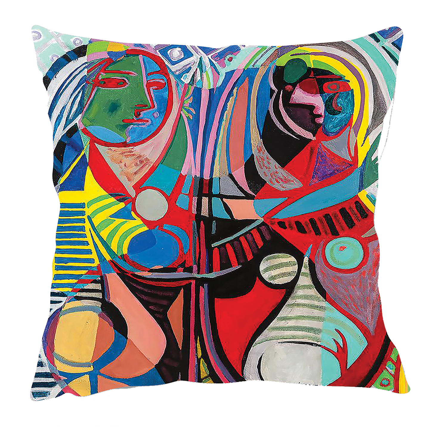 Picasso's "Girl Before A Mirror" Inspired Cushion Cover